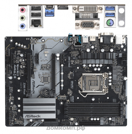 Материнская плата Asrock Z390 PRO4